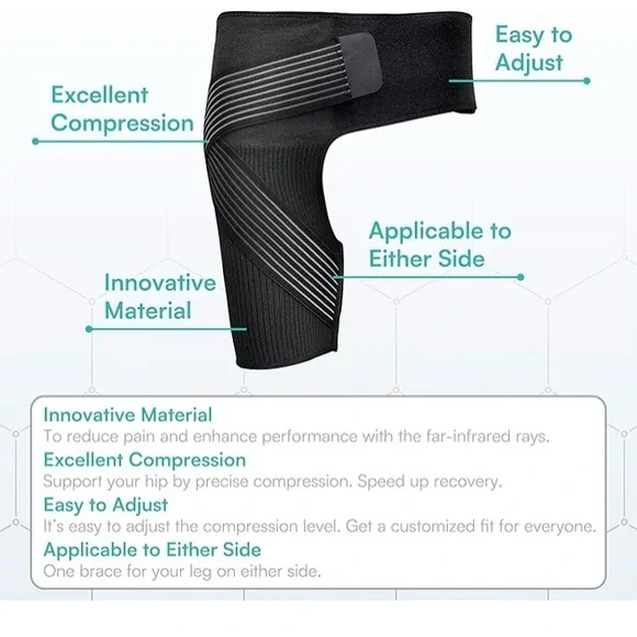 Compression Hip Brace - Picture 3 of 8